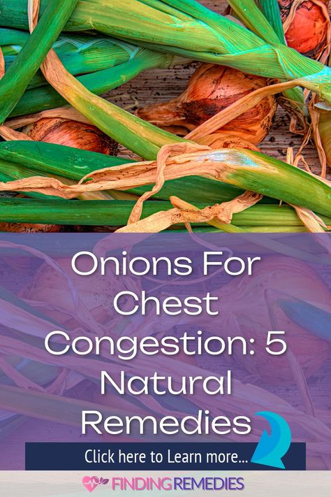 Onions for Chest Congestion: 5 Natural Remedies Chest Congestion Remedies, Congestion Remedies, Chest Cold, Cough Suppressant, Chest Congestion, Asthma Symptoms, Respiratory Illness, Respiratory Health, Allergy Symptoms