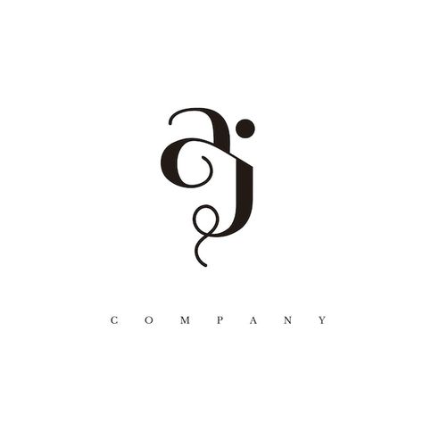 Aj Initials, Aj Logo Design, Aj Logo, White Business Card Design, Lawyer Logo, Business Card Icons, Renovation House, Business Card Design Minimal, Event Planner Logo