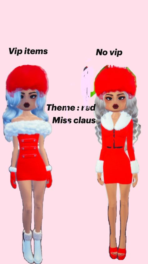 Miss Claus Dress To Impress, Red