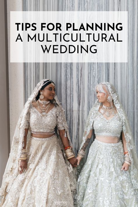 Tips for Planning a Multicultural Wedding | Junebug Weddings Wedding Planning Tools, Multicultural Wedding, Mountain Wedding Colorado, Ceremony Programs, Wedding Planning Checklist, Wedding Engagement Photos, Planning Tips, Wedding Planning Tips, Junebug Weddings