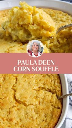 Sweet Corn Souffle, Cream Corn Souffle, Sweet Corn Souffle Recipe, Corn Souffle Casserole, Best Corn Souffle Recipe, Paula Deen Creamed Corn, Corn Souffle Recipe Jiffy, Corn Souflee Recipes, Corn Sufle Recipe