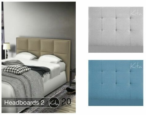 Wow! Check out this Headboards 2 At Ktasims Sims 4 CC! Objects, Decor: Headboards 2 – Ktasims. 20 recolors. Find them in Comfort/Beds. Mesh by Saudade Sims (needed). #sims #sims4 #sims4cc #gaming Sims 4 Headboard, Sims 4 Cc Objects, Watermelon Keg, Big Headboard, Sims 4 Cc Download, Dining Room Art, Sims 4 Cc, Sims 4 Custom Content, Headboards