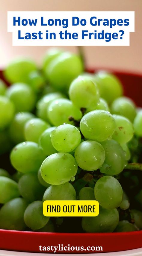 how long do grapes last in the fridge | how to store washed grapes in the fridge | how to tell if grapes are bad | how to store grapes | juicing recipes for weight loss | juice recipes | healthy juicer recipes | juicer recipes beginners | green juice recipes for weight loss Fruit Recipes Dessert, Green Grapes Recipes, Freeze Grapes, How To Store Grapes, Vegetable Recipes Dinner, Fruits And Vegetables List, Juice Recipes Healthy, Recipes Beginners, Vegetables List