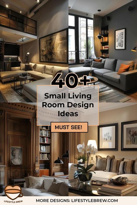 Stylish Small Living Room Design Ideas Your Ultimate Inspiration Living Room Inspiration Small, Small Living Room Design Ideas, Cozy Small Living Room, Living Room Inspiration Cozy, Minimalist Living Room Ideas, Living Room Lighting Design, Small Modern Living Room, Living Room Transformation, Sitting Room Design