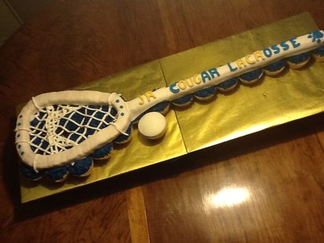 Lacrosse Birthday, Lacrosse Cake, Sprinkle Cakes, Lacrosse Cupcakes, Lacrosse Decorations, Lacrosse Party, Boys Lacrosse, Minnie Cupcakes, Sports Cakes