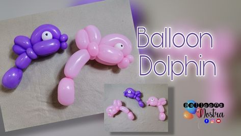 Easy to make Balloon Dolphin Tutorial Balloon Dolphin, How To Make Balloon, Dolphins, Youtube Videos, Balloons, Baby Shower, The Creator, Shower, The World