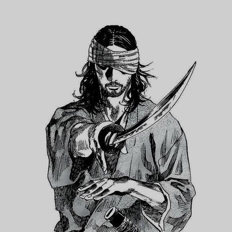 Vagabond Vagabond Art Style, Think Only About Your Art Vagabond, Vagabond Manga Pfp, Vagabond Manga Icons, Vagabond Manga Colored, Vagabond Manga Panels, Vagabond Pfp, Vagabond Anime, Samurai Sketch