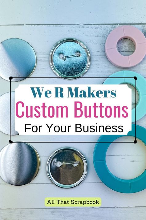 button pin design Scrapbook Supplies Products, Scrapbook Supplies Organization, Small Business Items, Promote Small Business, Button Maker, Selling Photos, Photo Buttons, Create Your Own Business, Business Friends