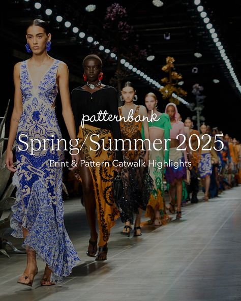 Patternbank has analysed the latest runway and catwalk shows from this seasons Spring/Summer 2025 New York, London, Milan and Paris shows and highlighted the most striking and trend-forward print and pattern collections.

https://patternbank.com/catwalk/Spring-Summer-2025-catwalk-print-pattern-highlights

#print #pattern #trends #ss24 #ss24highlights #catwalk #catwalkhighlights #london #paris #milan #newyork 2025 Print Trends, Summer 2025 Trends Fashion, Print Trends 2025, Ss25 Trend Forecast, 2025 Summer Trends, Spring 2025 Trends, Summer 2025 Fashion Trends, Spring Summer 2025 Fashion Trends, Summer 2025 Trends