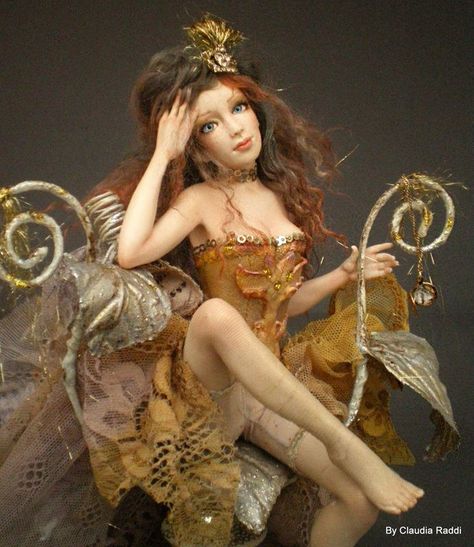 https://flic.kr/p/QS7Mh1 | 112 Wendy Froud, Faery Art, Ooak Fairy, Fairy Art Dolls, Elves And Fairies, Ooak Art Doll, Doll Art, Fantasy Fairy, Artist Doll