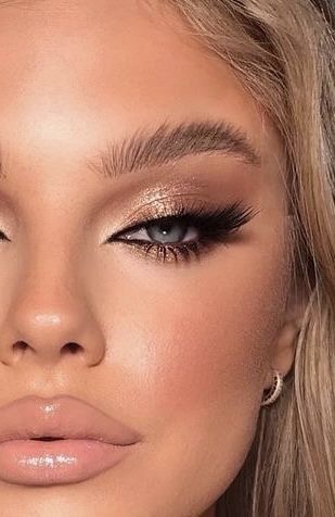 Machiaj Smokey Eyes, Evening Eye Makeup, Ball Makeup, Eye Makeup Images, Date Night Makeup, Prom Eye Makeup, Prom Makeup Looks, Make Up Inspiration, Formal Makeup