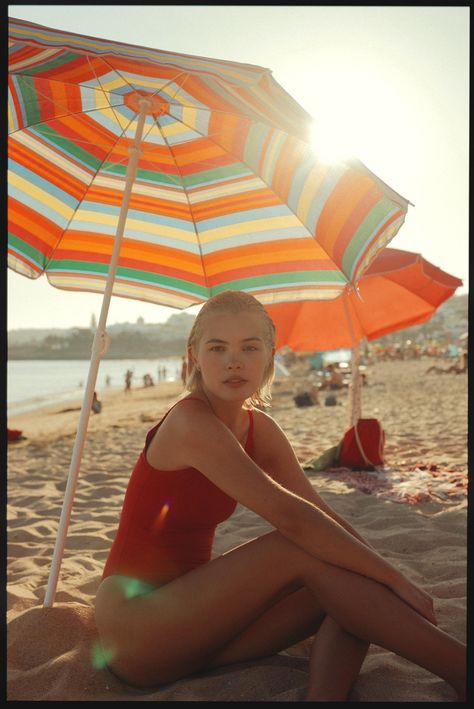 Portuguese Summer, Beach Fashion Editorial, Swimming Photography, Summer Editorial, Beach Editorial, Beach Photo Session, Swimwear Shoot, Summer Story, Vintage Swim