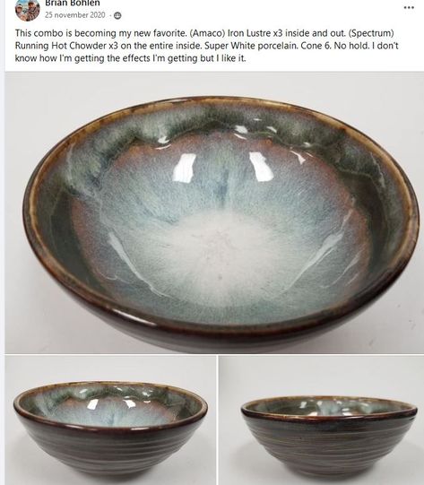 Amaco Shino Glaze, Mayco Peacock Glaze, Spectrum Running Hot Chowder Glaze, Decorating Pottery Ideas, Frosted Lemon Glaze Combinations, Saturation Gold Glaze Combinations, Spectrum Glaze Combinations, Running Hot Chowder Glaze Combinations, Iron Lustre Glaze Combinations