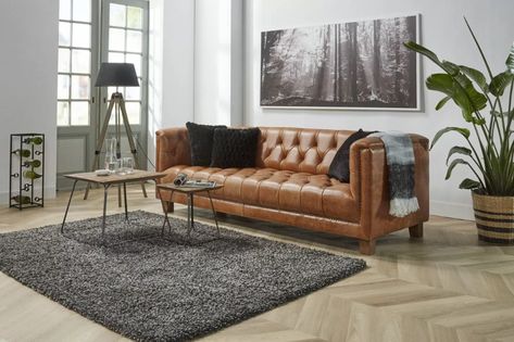 Chesterfield Bank, Rimini, Man Cave, Couch, Sofa, Furniture, Home Decor, Home Décor