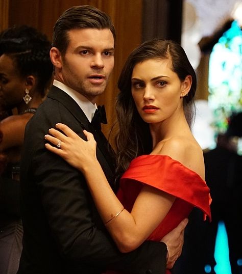 Daniel Gillies and Phoebe Tonkin Hayley And Elijah, Ancient Vampire, Charles Michael Davis, Hayley Marshall, Danielle Campbell, Claire Holt, Daniel Gillies, Original Vampire, Joseph Morgan