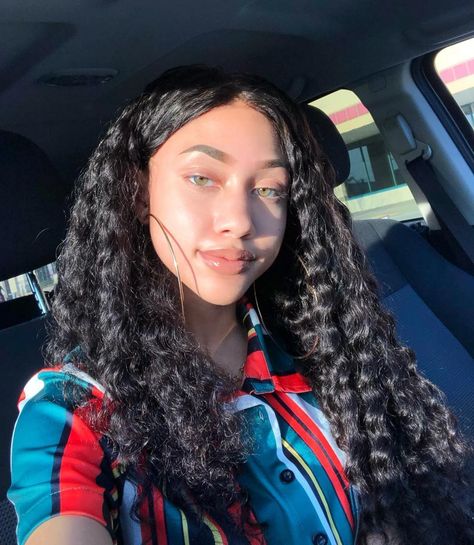 Tiktok Imagines, Kayla Bylon, Light Skin, New Years Eve Party, Aesthetic Hair, Brown Skin, Ponytail Hairstyles, Long Black, S K