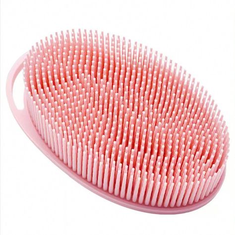 Amazon.com : Silicone Body Brush, Exfoliating Body Scrubber, Silicone Body Scrubber Loofah, Silicone Bath Brush, Soft Exfoliating Body Bath Shower Scrubber Brush for Kids and Adults All Kinds of Skin (Pink) : Beauty & Personal Care Silicone Body Scrubber, Deep Clean Skin, Shower Scrub, Shower Scrubber, Body Brush, Body Bath, Body Scrubber, Natural Healing Remedies, Shampoo Brush