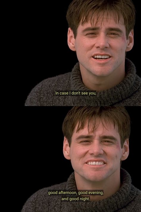 Truman Burbank, Quotes Reality, The Truman Show, Movie Shots, Jim Carrey, Wallpapers For Iphone, Good Afternoon, Movies And Series, Good Evening