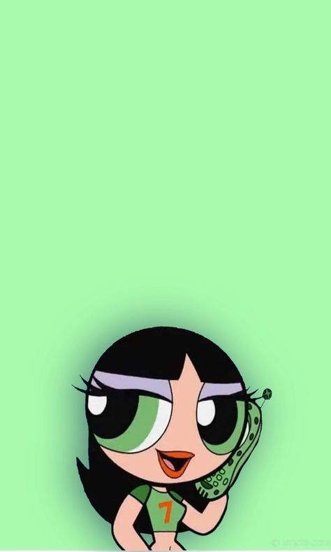 Buttercup Acrylic Painting, Buttercup Wallpaper Powerpuff, Buttercup Wallpaper Iphone, Buttercup Wallpaper Aesthetic, Buttercup Painting, Buttercup Aesthetic, Teenager Wallpaper, Buttercup Wallpaper, Vinyl Art Paint