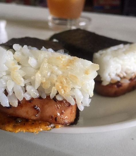 Hawaii's Favorite Food! | Try this next time you make Spam musubi | Facebook Spam Musubi, All Love, Garlic Butter, Favorite Food, Love Food, Brown Sugar, Hawaii, Garlic, Favorite Recipes