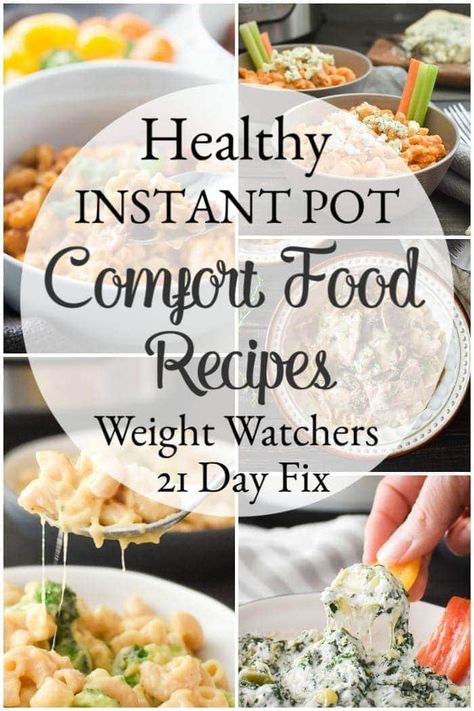 These healthy Instant Pot comfort food recipes are exactly what you need to start the New Year right! All Weight Watchers and 21 Day Fix friendly, too! #kidfriendly #weightwatchers #weightloss #newyearnewyou #21dayfix #instantpot #healthy #healthydinner #mealprep #quickdinner #healthyinstantpot #comfortfood #healthyrecipes Recipes For Weight Watchers, Beef Stew Healthy, Healthy Chicken Pot Pie, Healthy Instant Pot, 21 Day Fix Meals, Healthy Instant Pot Recipes, The Fix, Comfort Food Recipes, Healthy Comfort Food