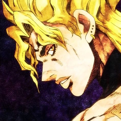 Dio Icon Jojo, Dio Brando Manga, Dio Jojo Bizarre Adventure, Dio Part 6, Dio Brando Pfp, Dio Brando Icons, Dio Pfp, Dio Jjba, Dio Icon