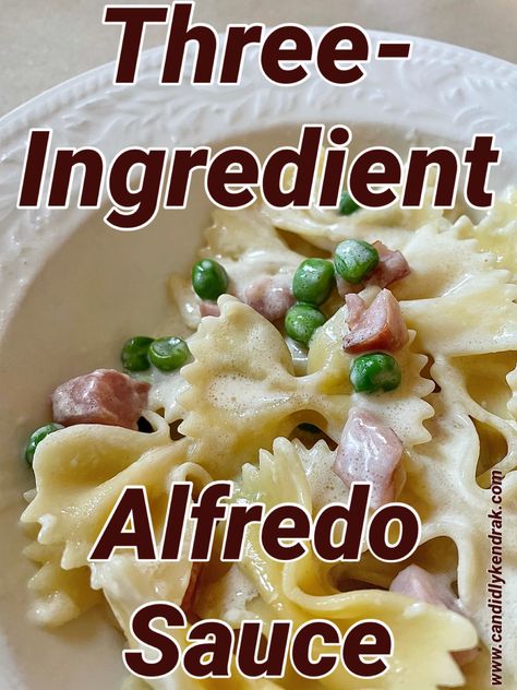 Easter Leftovers? Try This Alfredo Pasta to Use Up Your Ham! - Candidly Kendra Leftover Easter Ham, Zucchini Muffins, Bowtie Pasta, Food Groups, Alfredo Pasta, Sloppy Joes, Three Ingredient, Alfredo Sauce, Group Meals