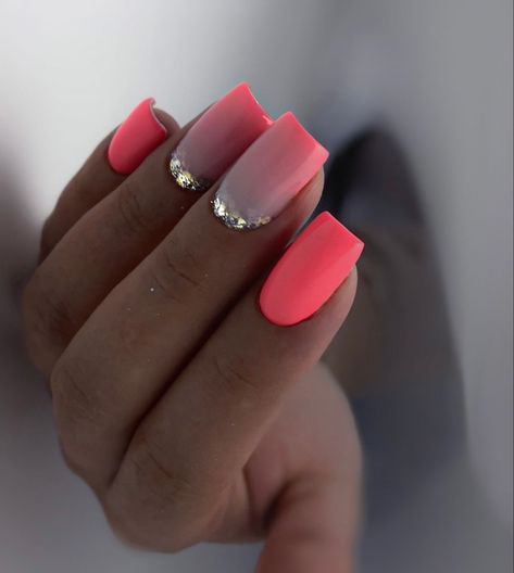 Nails Beach Design, Cowboy Nails, Nails Beach, Quartz Nails, Emerald Nails, Neon Acrylic Nails, Wow Nails, Work Nails, Vibrant Nails