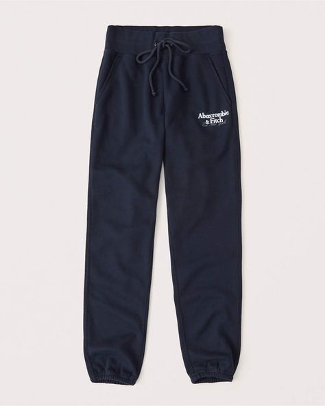 Women's Flock Logo Classic Sweatpants | Women's Bottoms | Abercrombie.com Women's Bottoms, American Clothing, Clothing Essentials, Womens Sweatpants, American Apparel, Abercrombie Fitch, Womens Bottoms, Create Your, Sign Up