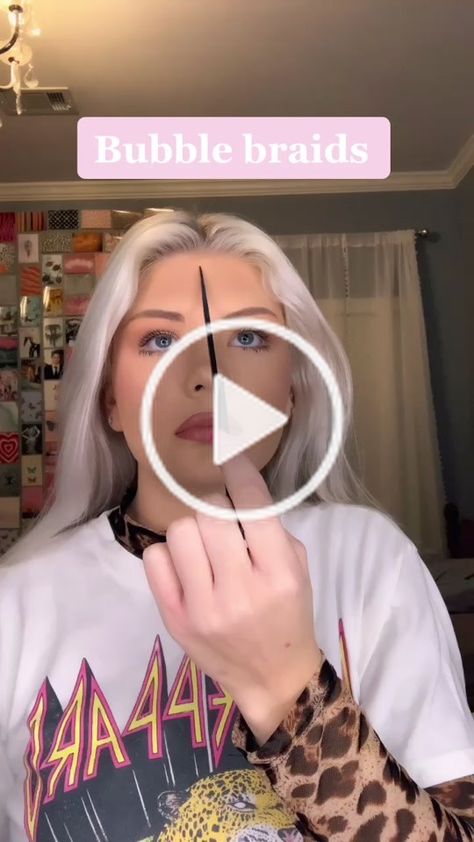 348.7K Likes, 2.3K Comments. TikTok video from GRACE : ) (@grace.williams01): "Bubble braids :))) #hair #hairtutorial #bubblebraids #hairstyle #tutorial #fyp #foryou". Bubble braids . Paparazzi. Bubble Braid, Strawberry Blonde Hair Color, Short Grunge Hair, Hair Color Underneath, Curly Hair Videos, Bubble Braids, Faux Locs Hairstyles, Easy Hairstyles For Medium Hair, Hair Streaks