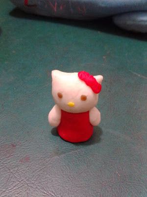 Pages from My Diary: 30-Day Playdough Challenge: Day 1: Hello Kitty Modelling Clay, My Diary, Modeling Clay, To Be Honest, Clay Ideas, Be Honest, Rubber Duck, 30 Day, Polymer Clay