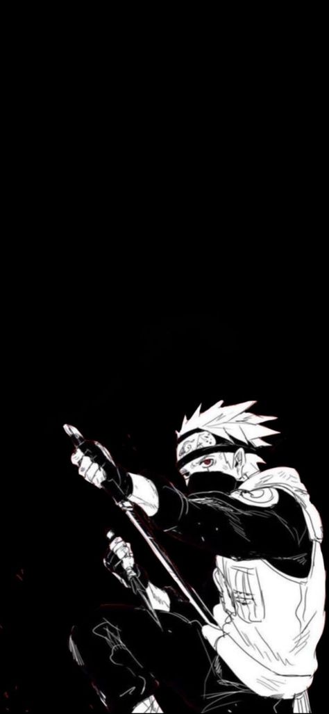 #naruto #kakashi Kakashi Wallpaper Dark, Weeb Wallpapers, Kakashi Dogs, Kakashi Hatake Wallpapers, Kakashi Wallpaper, Naruto Kakashi, Dog Wallpaper, Kakashi Hatake, Cool Wallpaper