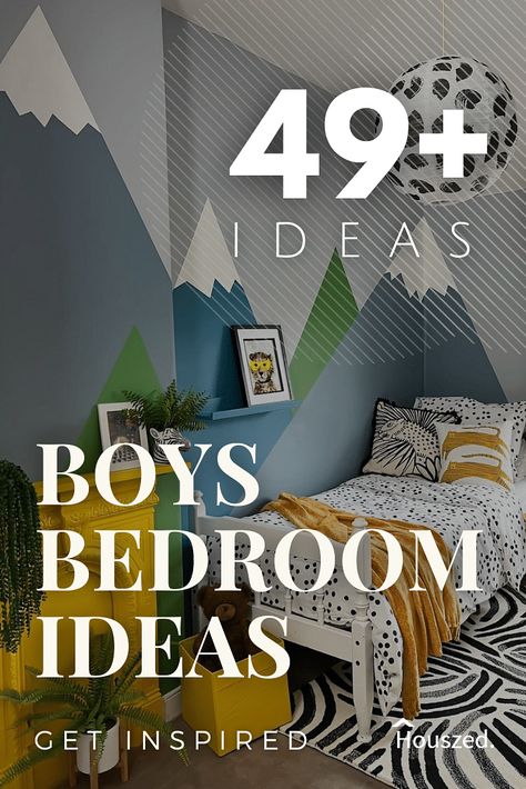 Boy Bedroom Ideas Teenagers, Blue And Gray Bedroom Ideas, Blue And Gray Bedroom, Boy Headboard, Preteen Boys Bedroom, Teen Boy Bedroom Ideas, Modern Boys Rooms, Gray Bedroom Ideas