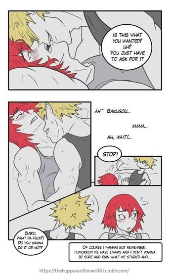 Kirishima Manga, Katsuki X Kirishima, Bakugou Manga, My Hero Academia Shouto, Mini Comic, My Hero Academia Memes, Buko No Hero Academia, Boku No Hero Academia Funny, Anime Boyfriend