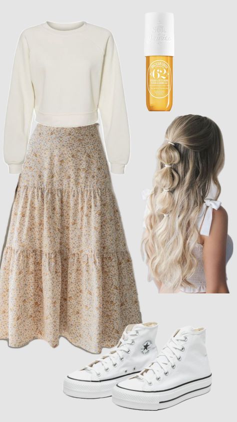 Christian Outfits Modesty, Everyday Outfits Fall, Harry Styles Concert Outfit, Teen Skirts, Modesty Outfits, Cute Modest Outfits, Casual Outfit Inspiration, Cute Preppy Outfits, Fashion Inspiration Design