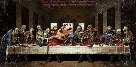 x Apocalypse Wallpaper, Zombie Jesus, Arte Hippy, Apocalypse Survival Gear, Star Trek Reboot, Art Zine, Black Jesus, The Last Supper, Dark Images