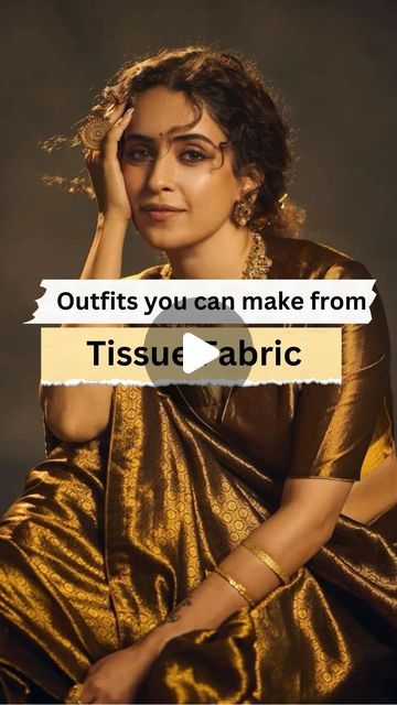 TantuParv | Handloom Sarees on Instagram: "#styletip A guide to transform Tissue fabric into beautiful ensemble✨✨
Save , share & follow for more ✅🫶

Shop Exclusive collection of Sarees @tantuparv😍

Visit our website www.tantuparv.com & avail 10% off on your 1st order 🛒🛍️🎉

Shilpa Shetty’s Video credit @mahesh_videojournalist 

Rest creatives are done by @tantuparv 
P.S. We’re into Handloom sarees & silk sarees for weddings. The reel is for inspiration purposes only!

Follow for more @tantuparv✅

#sareeideas #outfitsfromsaree #outfitfromscratch #sarees #sequinssaree #designersaree #partywearsaree #tantuparv #sarees #blouse #necklineandnecklace #styleguide #indianstyle #sareecollection #desistyle #traditional #loveforsaree #indiantradition #ethnicwear #indianwedding #weavesofindia #voca Outfit Ideas From Saree, Tissue Saree Look, Pastel Sarees, Silk Kurtis, Sarees Blouse, Kurti Pattern, Tissue Fabric, Sequins Saree, Tissue Silk Saree