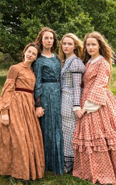 Little Women is a 2017 BBC television historical period drama adaptation of the 1868 novel by Louisa May Alcott. Maya Hawke As Jo March, Shakespeare Photoshoot, Little Women Photoshoot, Women In Dresses, Little Women Costumes, March Sisters, Victorian Coat, Jo March, Beau Film