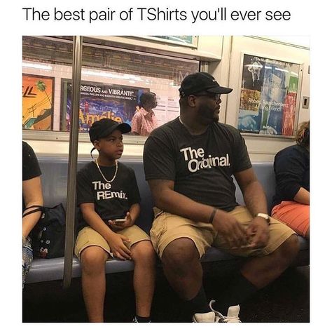 6,087 Likes, 82 Comments - Power 105.1 (@power1051) on Instagram: “These are the best tees ever” Father And Son, Funny T, A Group, Funny Posts, I Laughed, Funny Tshirts, The Original, Funny Pictures, Funny Quotes