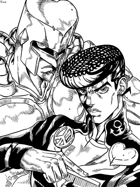 Jojo Manga, Josuke Higashikata, Diamond Is Unbreakable, Jojo's Adventure, Jojo Art, Adventure Anime, Jojo's Bizarre Adventure Anime, Jojo Anime, Anime Merch