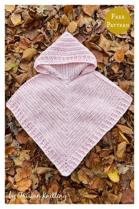 Crochet Hoodie Blanket Free Pattern, Childs Hooded Poncho Crochet Pattern Free, Crochet Poncho For Kids, Toddler Crochet Poncho Pattern Free, Crochet Kids Poncho Free Pattern, Crochet Carseat Poncho, Kids Poncho Crochet Pattern Free, Crochet Poncho With Hood, Girls Crochet Poncho Free Pattern