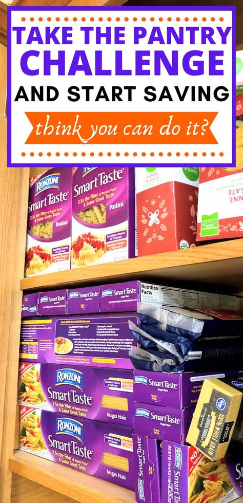 Have you taken the no spend pantry challenge yet? Use everything in your pantry, freezer and fridge for meal planning and new recipes.  #frugalliving #savingmoney #mealprep Pantry Freezer, Pantry Challenge, No Spend, Making A Budget, Food Challenge, Grocery Budgeting, Frugal Living Tips, Frugal Tips, Gluten Free Cooking