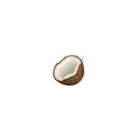 Coconut Emoji, Coconut Icon, Ios Emoji, Emoji Wallpaper Iphone, 3d Icons, Emoji Wallpaper, Apple Ios, Graphic Design Posters, Cute Photos