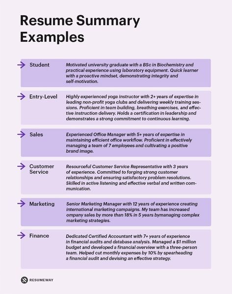 20+ Resume Summary Examples for 2024 [+How-to Guide] | Resumeway Career Summary Examples, Resume 2024 Design, Resume Introduction Examples, Resume 2024, Cv Help, Professional Summary For Resume, Retail Resume Examples, Human Resources Career, Retail Resume