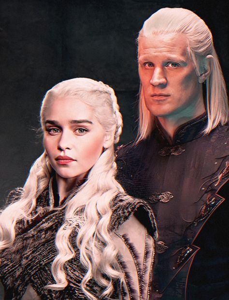 Daemon And Daenerys Targaryen, Baela And Moondancer, Daenerys And Daemon, Daemon And Daenerys, Aegon Targaryen, Aesthetic Doctor, Dragon House, Daemon Targaryen, Got Game Of Thrones