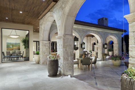 Jauregui Architects, Mediterranean Patio, Hacienda Homes, Hacienda Style Homes, Best Bathroom Designs, Casas Coloniales, Spanish Style Homes, Hacienda Style, Stylish Eve