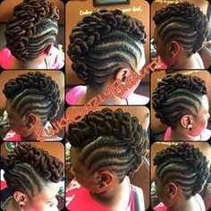 No photo description available. Braided Updo Natural Hair, Black Hairstylist, Vacay Hair, Mohawk Braid Styles, Natural Braid Styles, Faux Mohawk, Pretty Updos, Curly Mohawk Hairstyles, Braided Mohawk