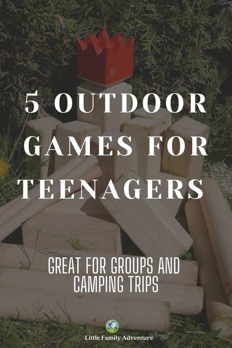 Check out our list of outdoor games for teens. These are all great ways to get your kids away from their tech, get outside more, and have fun with their friends and family. These are all fun games for picnics, backyard play, camping trips, and as a group at outdoor parties. Outdoor Games For Teenagers, Games For Teenagers, Games To Play Outside, Family Games Outdoor, Camping With Teens, Picnic Games, Wedding Ideas On A Budget, Outdoor Party Games, Outside Games