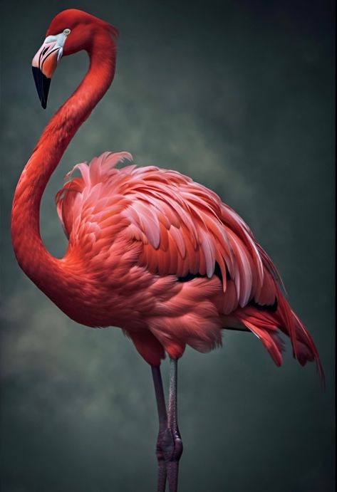 Flamingo Reference, Flamingo Habitat, Flamingo Photography, Flamingo Head, Wild Birds Photography, Black And White Photography Portraits, Colorful Animal Paintings, Flamingo Pictures, Flamingo Photo