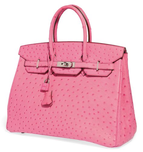 Hermes Birkin Bag 25, Birkin Bag Price, Pink Hermes, Hermes Birkin Handbags, Birkin Handbags, Bag Obsession, Perfect Handbag, Ostrich Leather, Birkin 25